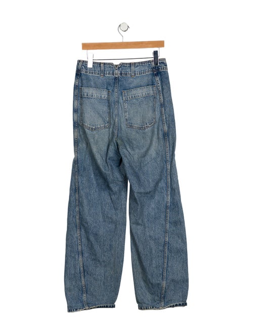 Apiece Apart High-Rise Wide Leg Jeans