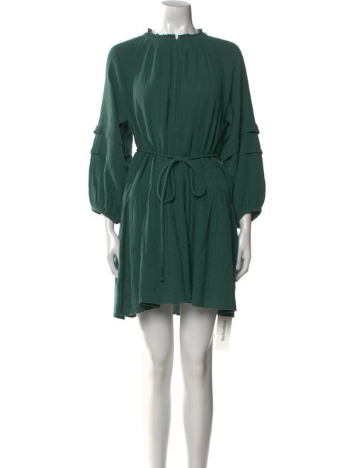 Apiece Apart Crew Neck Mini Dress