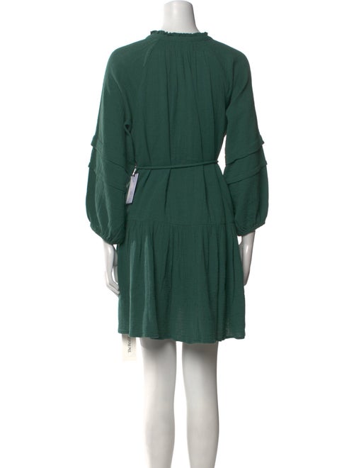 Apiece Apart Crew Neck Mini Dress