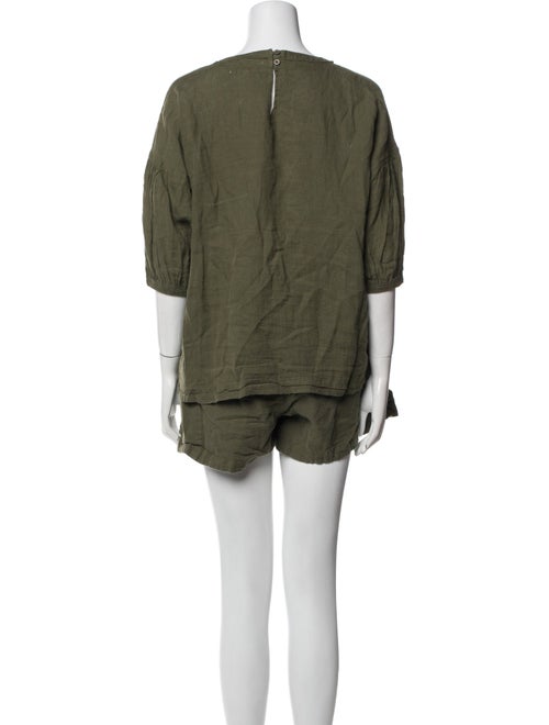 Apiece Apart Linen Short Set