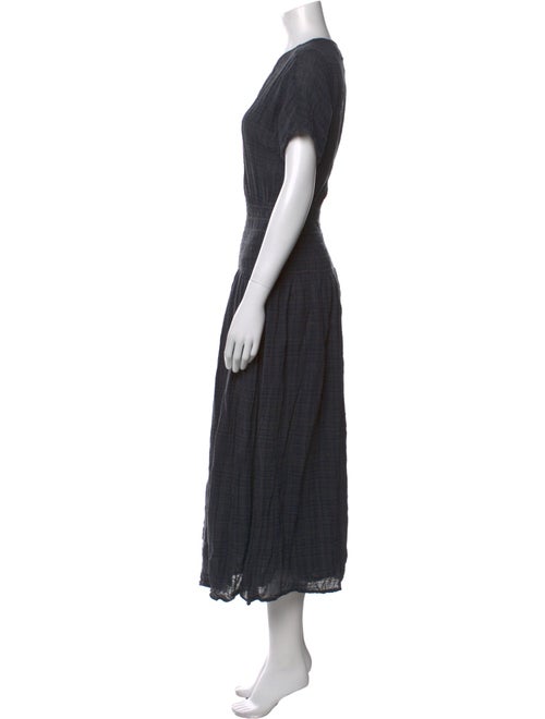Apiece Apart Crew Neck Midi Length Dress