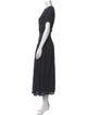 Apiece Apart Crew Neck Midi Length Dress
