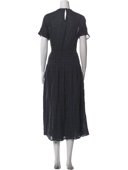 Apiece Apart Crew Neck Midi Length Dress