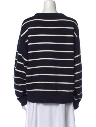 Apiece Apart Striped Crew Neck Sweater