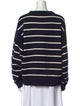 Apiece Apart Striped Crew Neck Sweater