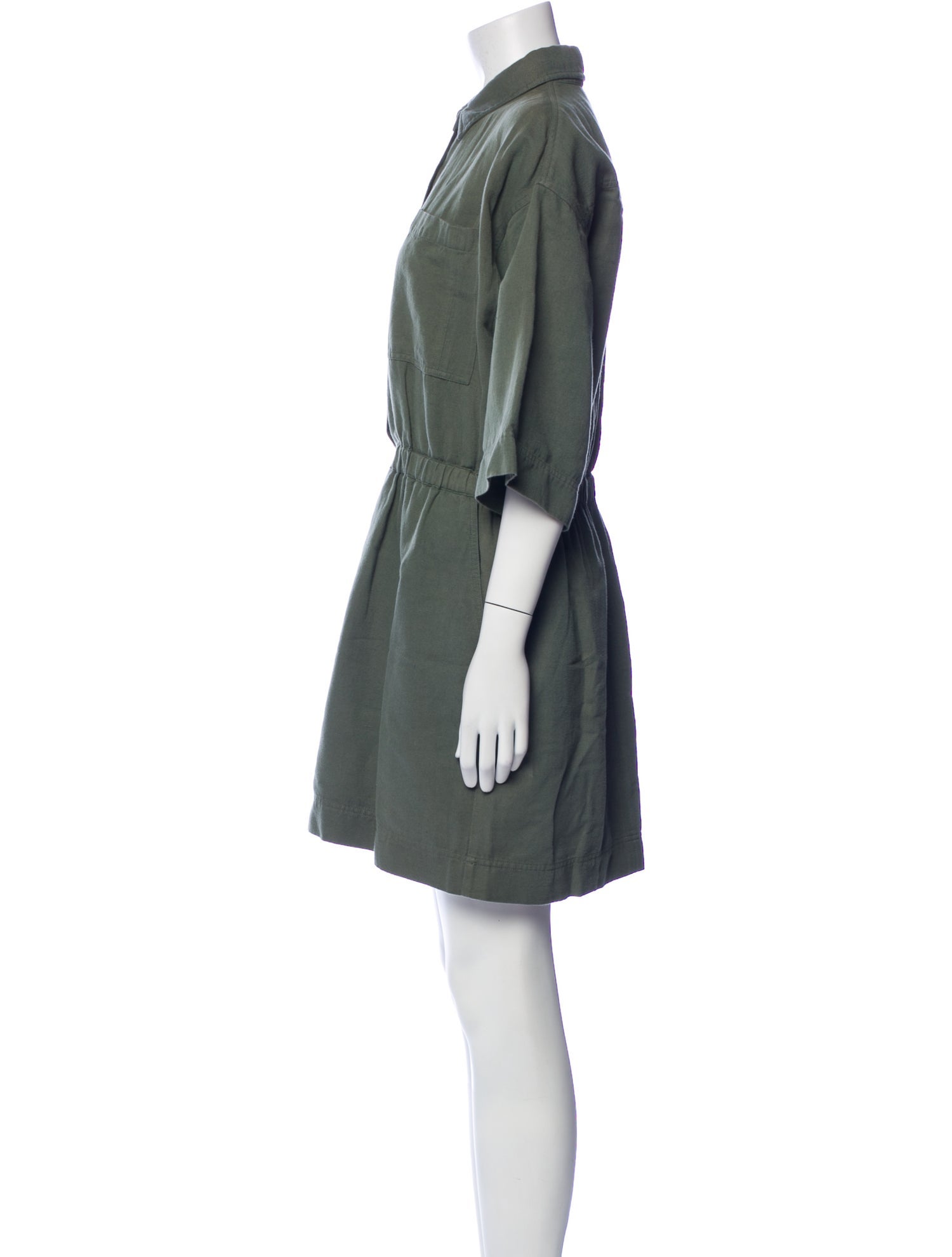 Apiece Apart Linen Mini Dress