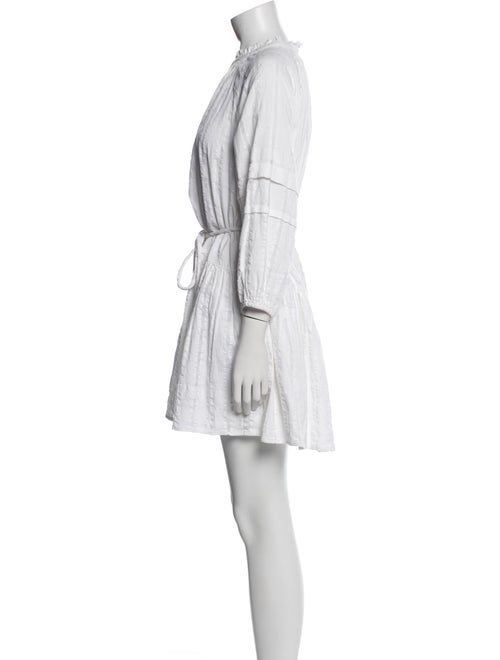 Apiece Apart Mock Neck Mini Dress