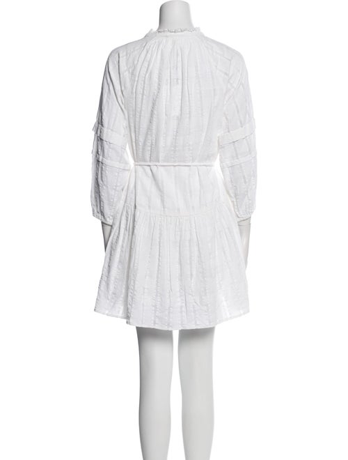 Apiece Apart Mock Neck Mini Dress