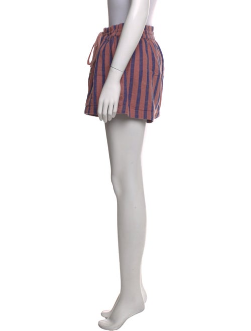 Apiece Apart Striped Mini Shorts