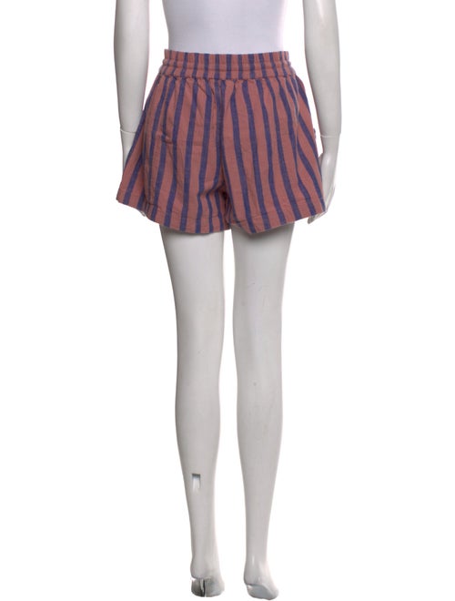 Apiece Apart Striped Mini Shorts