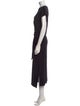 Apiece Apart Crew Neck Long Dress