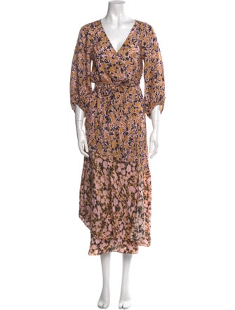 Apiece Apart Silk Long Dress