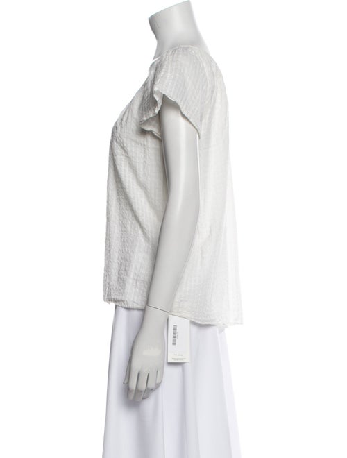 Apiece Apart Scoop Neck Short Sleeve T-Shirt