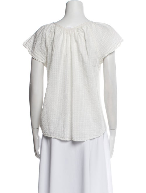 Apiece Apart Scoop Neck Short Sleeve T-Shirt