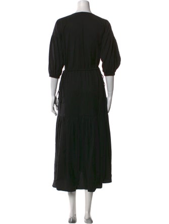 Apiece Apart V-Neck Long Dress