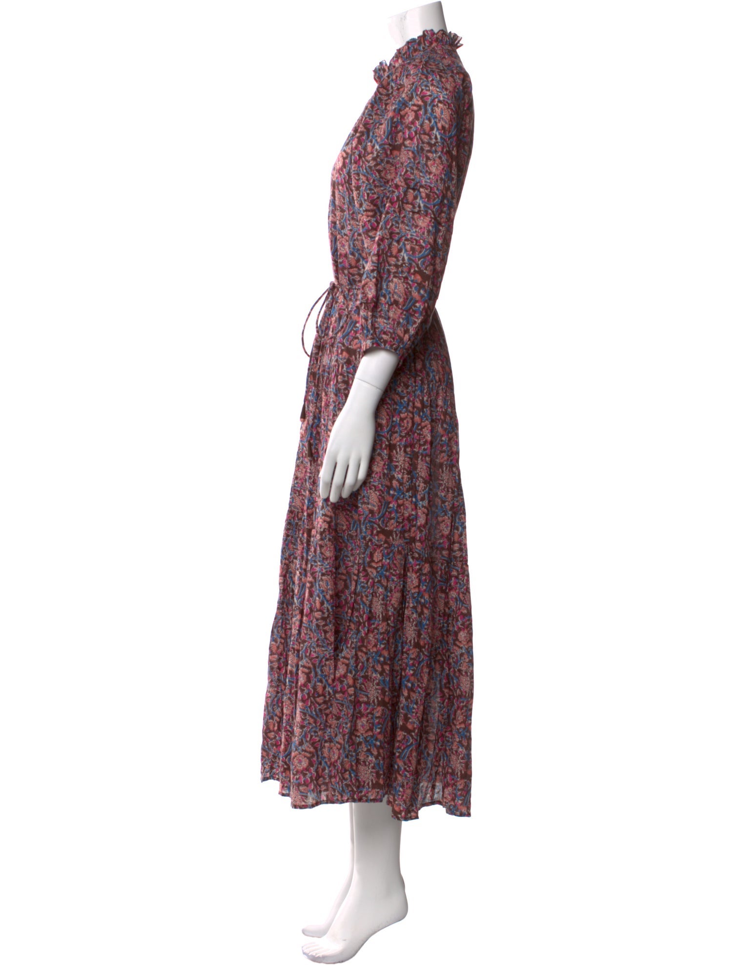 Apiece Apart Floral Print Long Dress w/ Tags