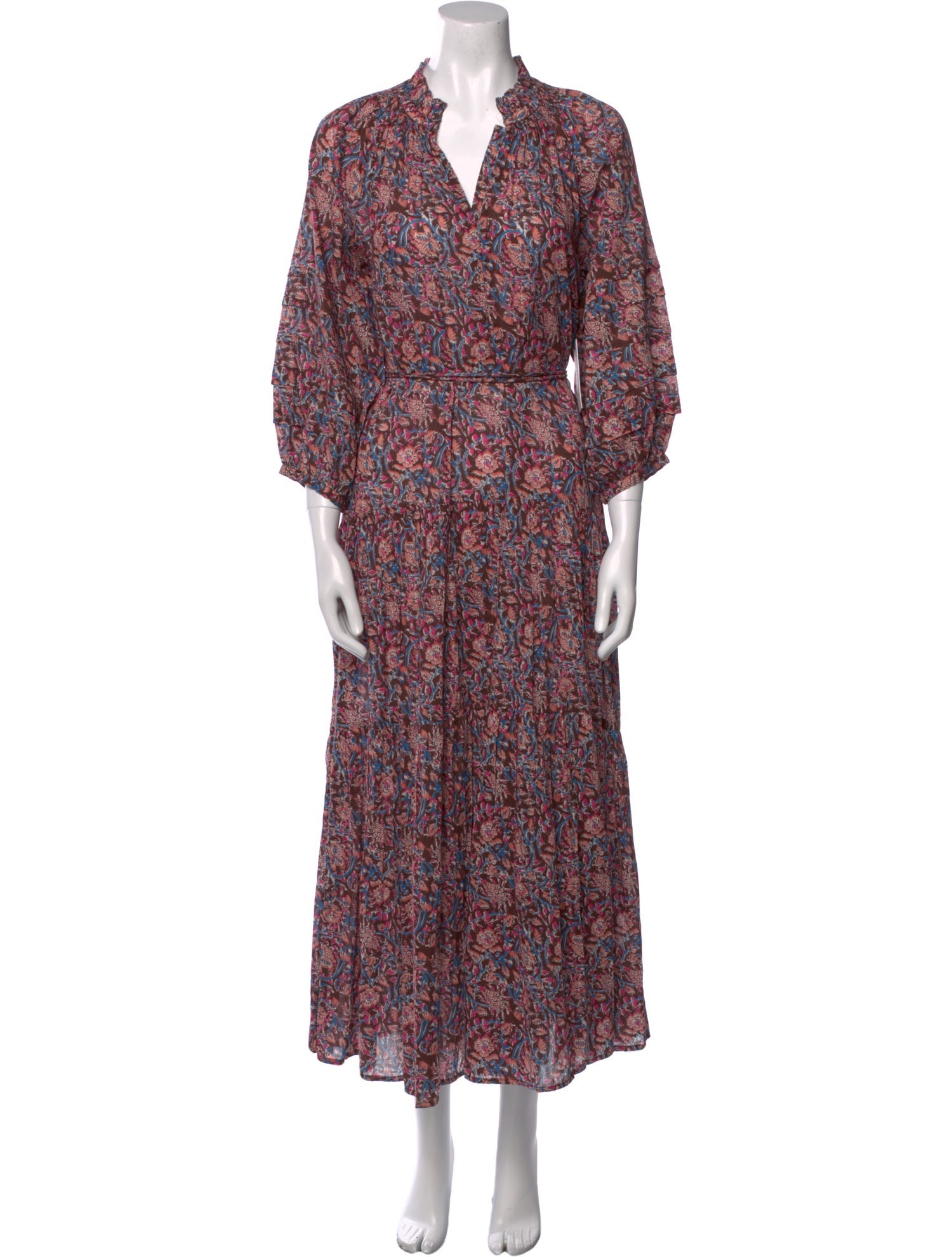Apiece Apart Floral Print Long Dress w/ Tags