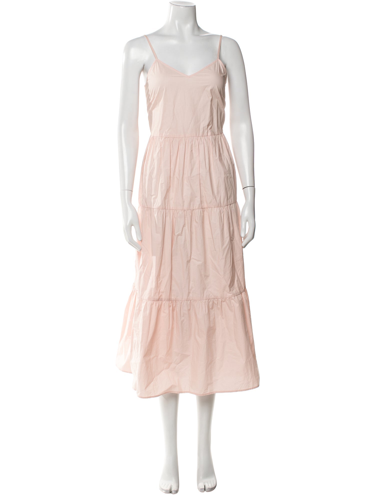 Apiece Apart Square Neckline Long Dress