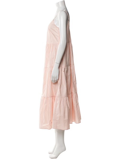 Apiece Apart Square Neckline Long Dress