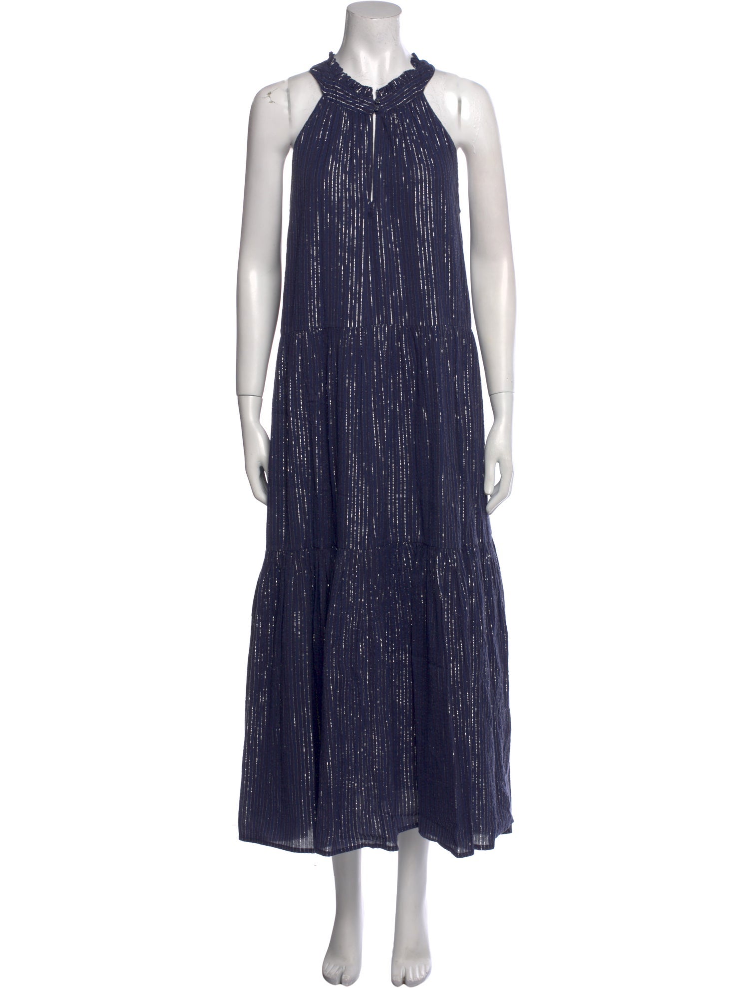 Apiece Apart Striped Long Dress