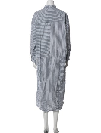 Apiece Apart Striped Long Dress