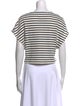 Apiece Apart Striped Crew Neck Sweater