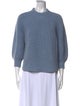 Apiece Apart Mock Neck Sweater