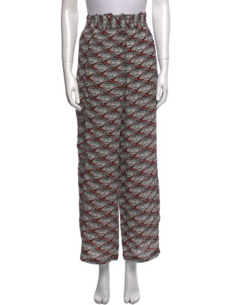 Apiece Apart Silk Wide Leg Pants