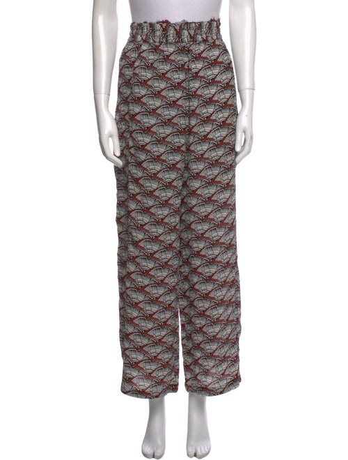 Apiece Apart Silk Wide Leg Pants