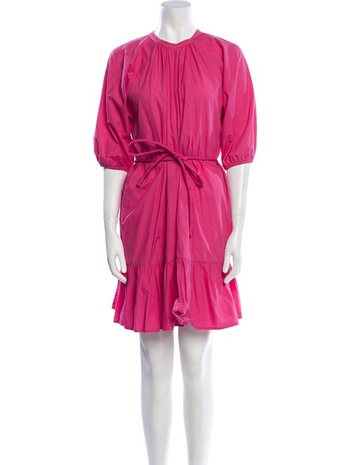 Apiece Apart Crew Neck Mini Dress