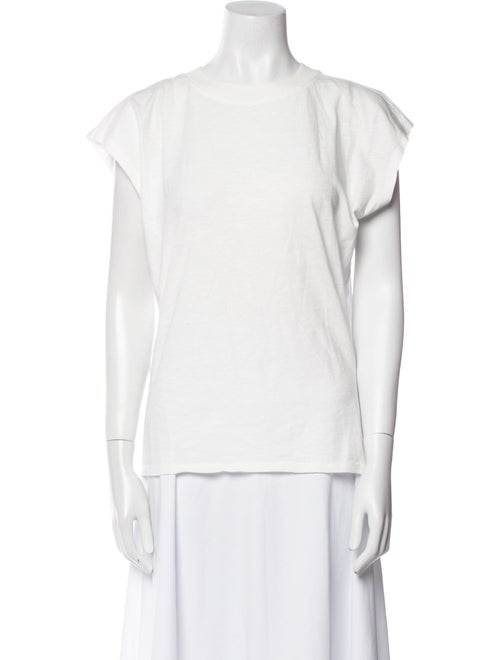 Apiece Apart Bateau Neckline Short Sleeve T-Shirt