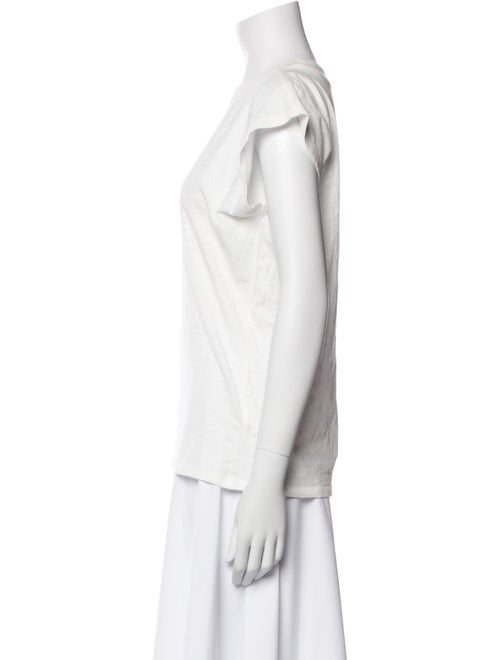 Apiece Apart Bateau Neckline Short Sleeve T-Shirt