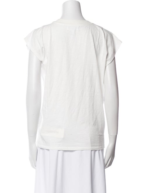 Apiece Apart Bateau Neckline Short Sleeve T-Shirt