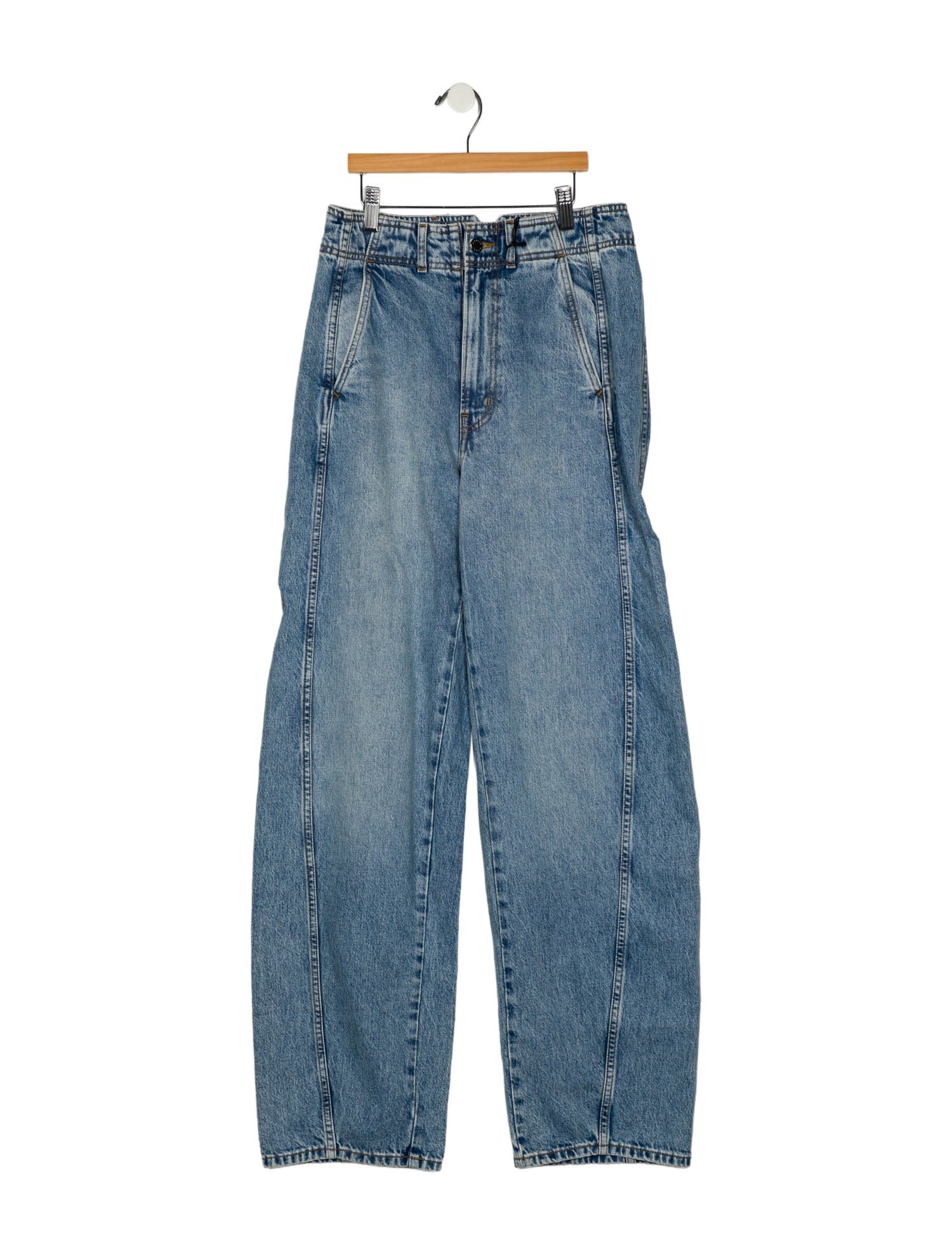 Apiece Apart High-Rise Wide Leg Jeans