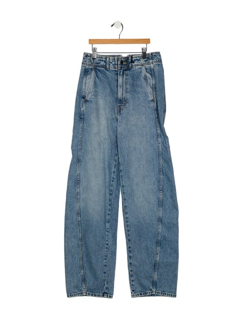 Apiece Apart High-Rise Wide Leg Jeans