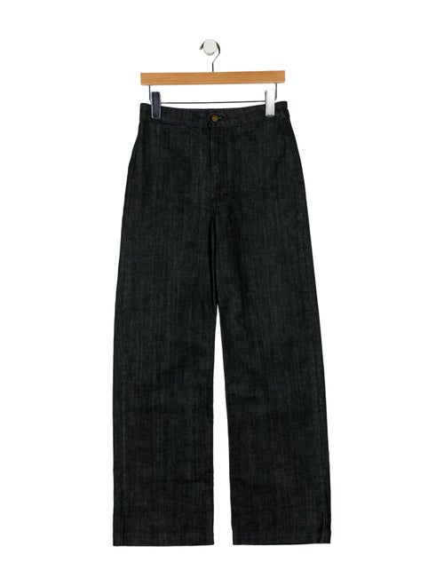 Apiece Apart High-Rise Wide Leg Jeans