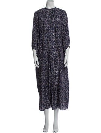 Apiece Apart Printed Crew Neck Jumpsuit