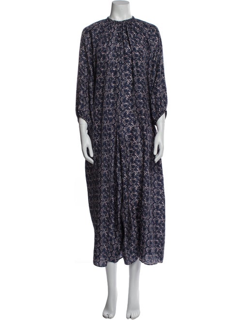 Apiece Apart Printed Crew Neck Jumpsuit