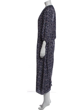 Apiece Apart Printed Crew Neck Jumpsuit