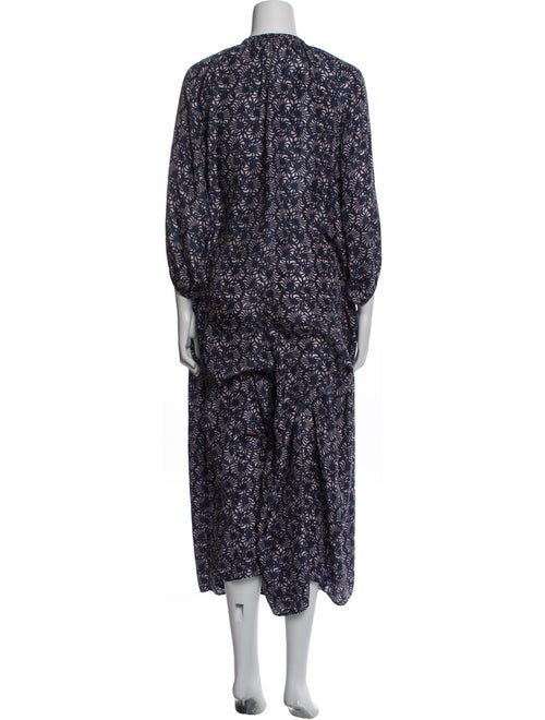 Apiece Apart Printed Crew Neck Jumpsuit
