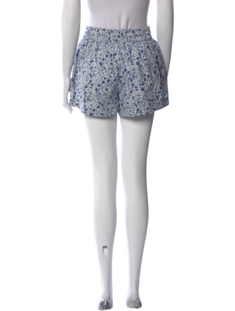 Apiece Apart Floral Print Mini Shorts