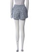 Apiece Apart Floral Print Mini Shorts