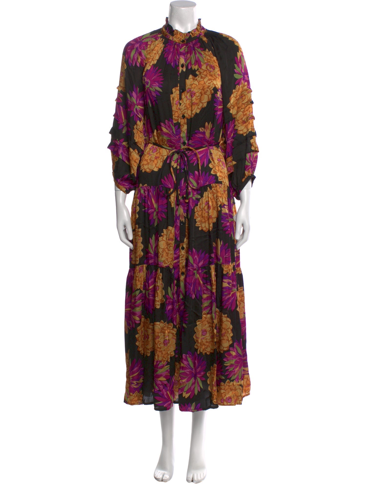 Apiece Apart Floral Print Long Dress w/ Tags