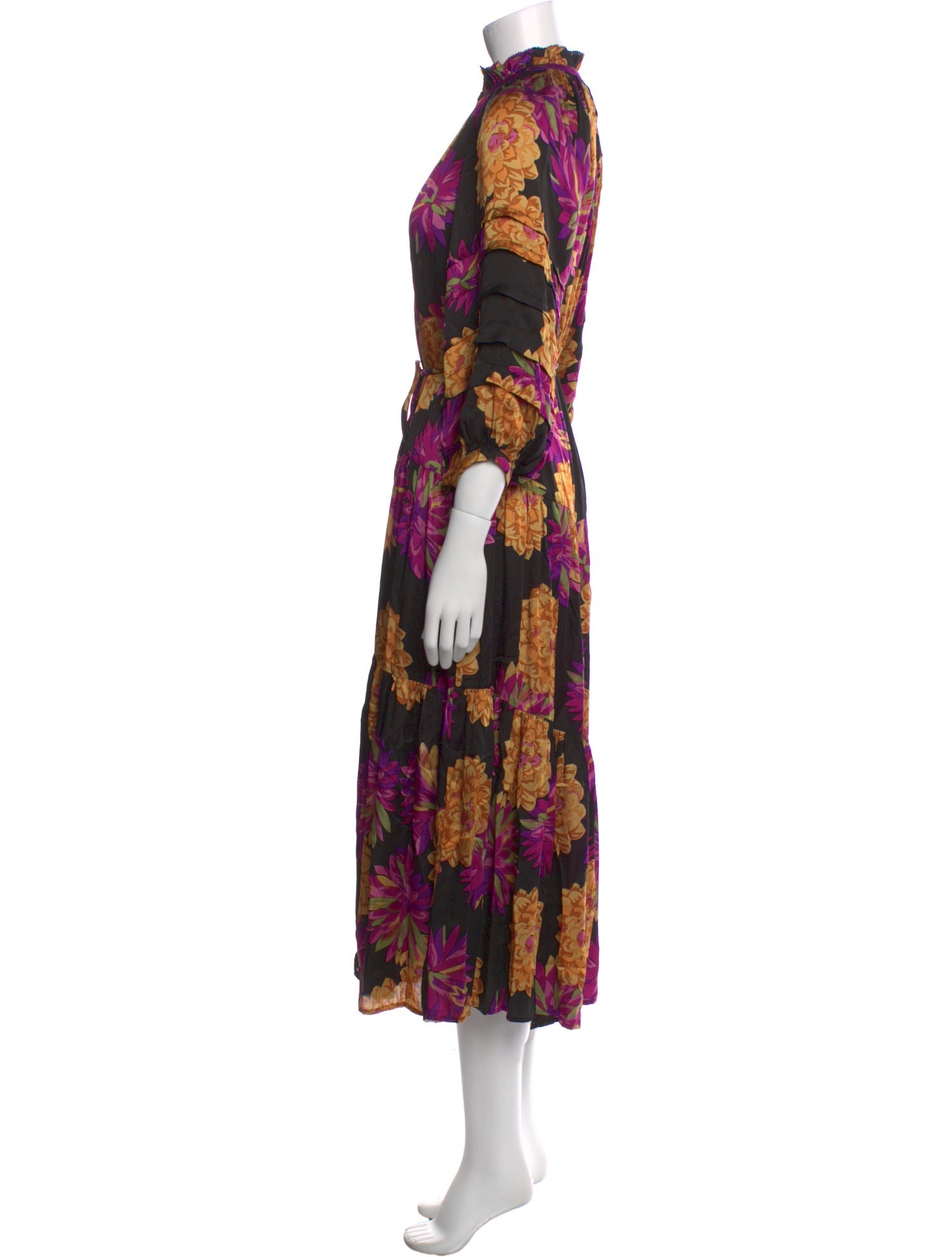 Apiece Apart Floral Print Long Dress w/ Tags