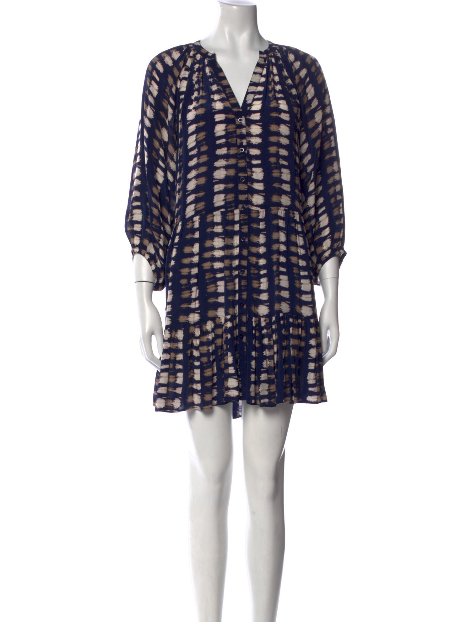 Apiece Apart Printed Mini Dress