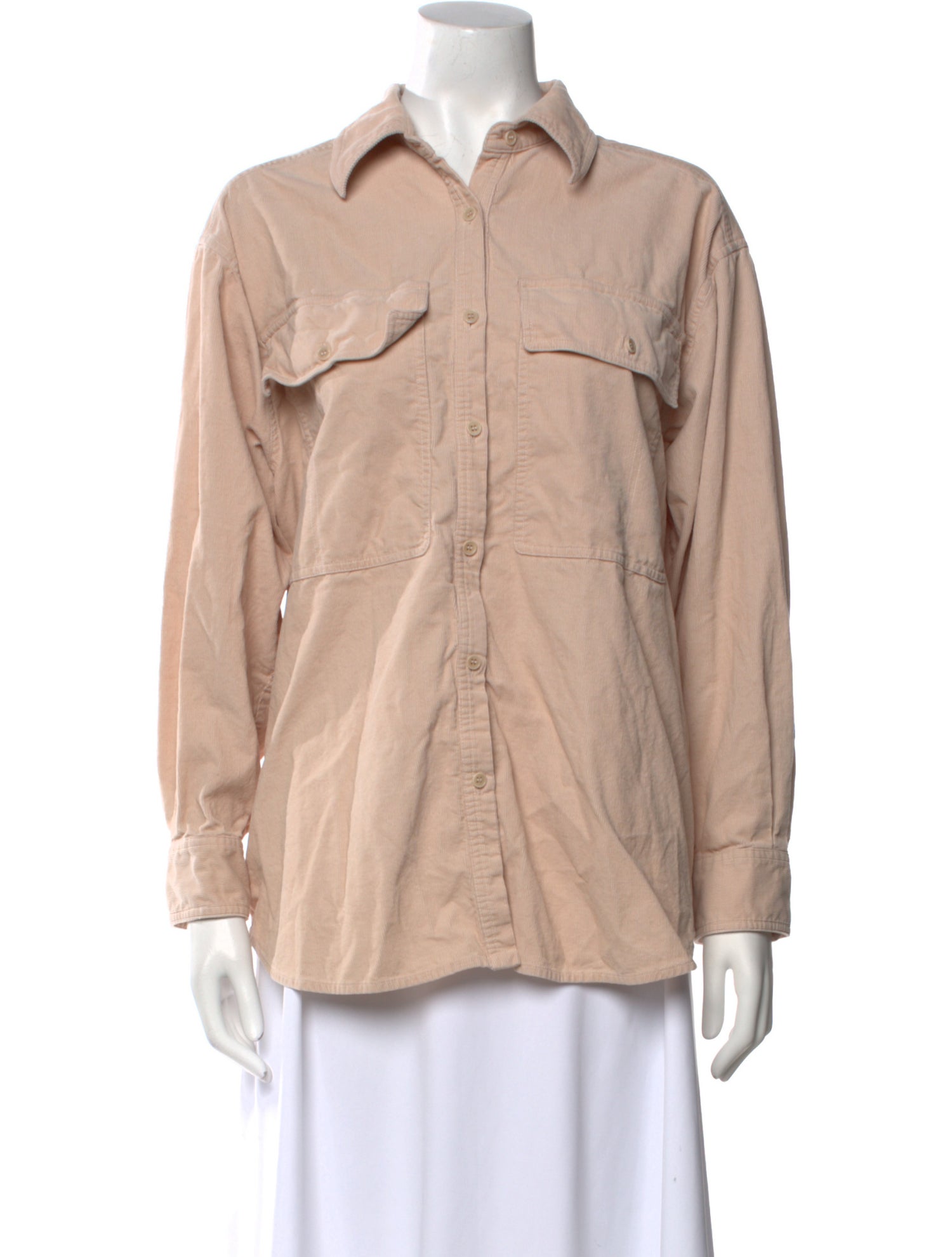 Apiece Apart Long Sleeve Button-Up Top