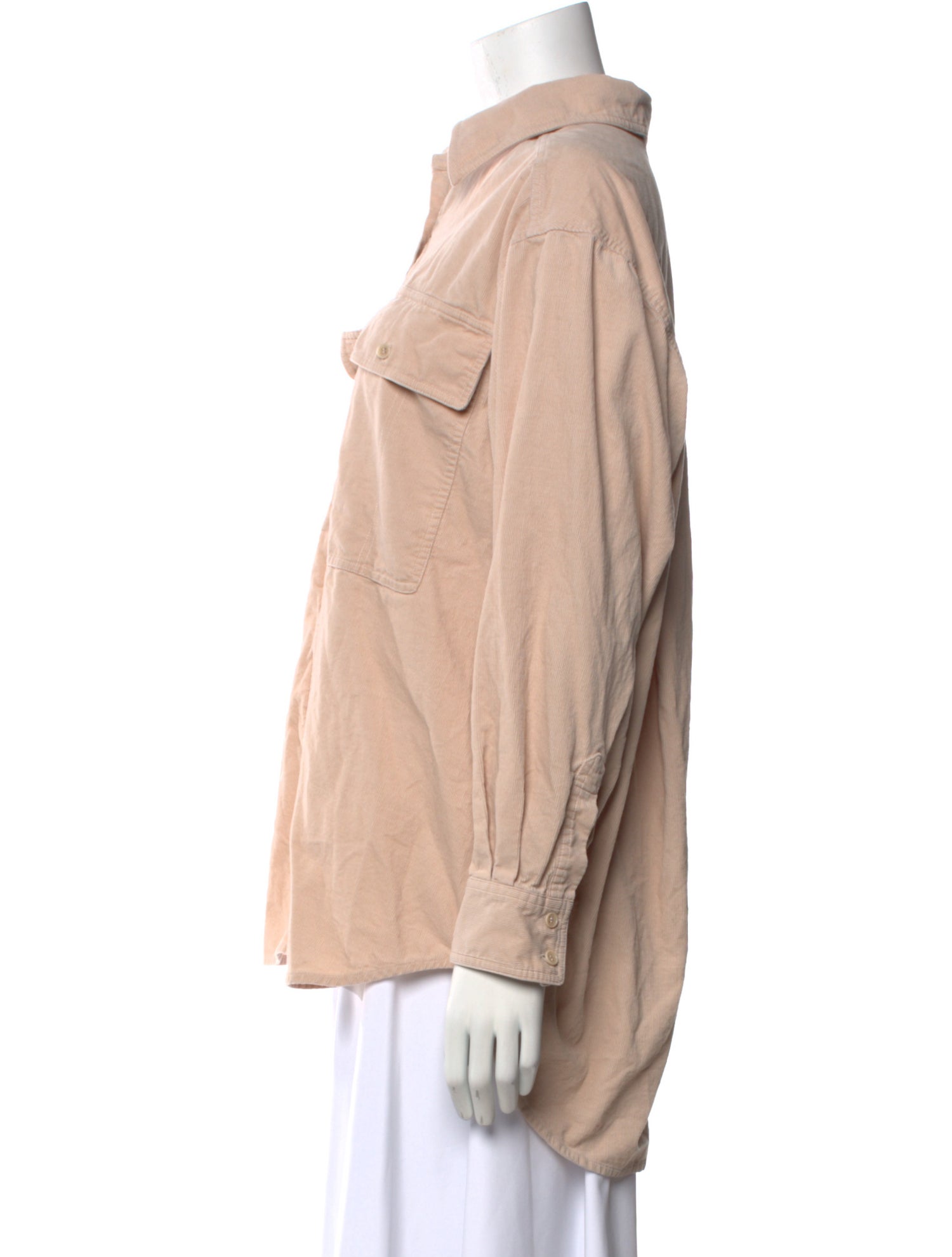 Apiece Apart Long Sleeve Button-Up Top