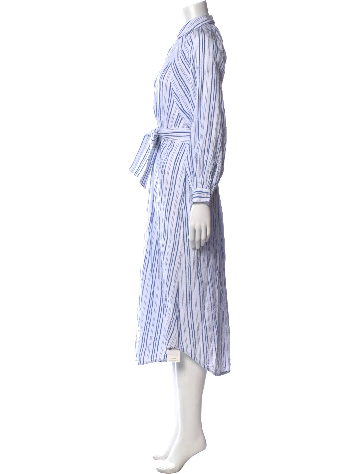 Apiece Apart Striped Long Dress