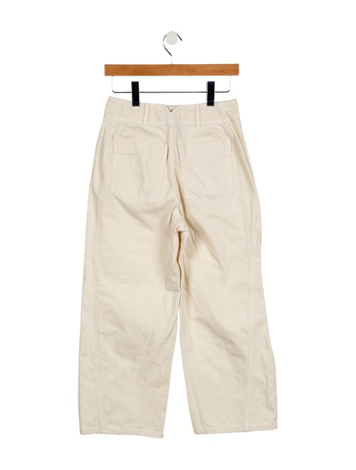 Apiece Apart High-Rise Wide Leg Jeans