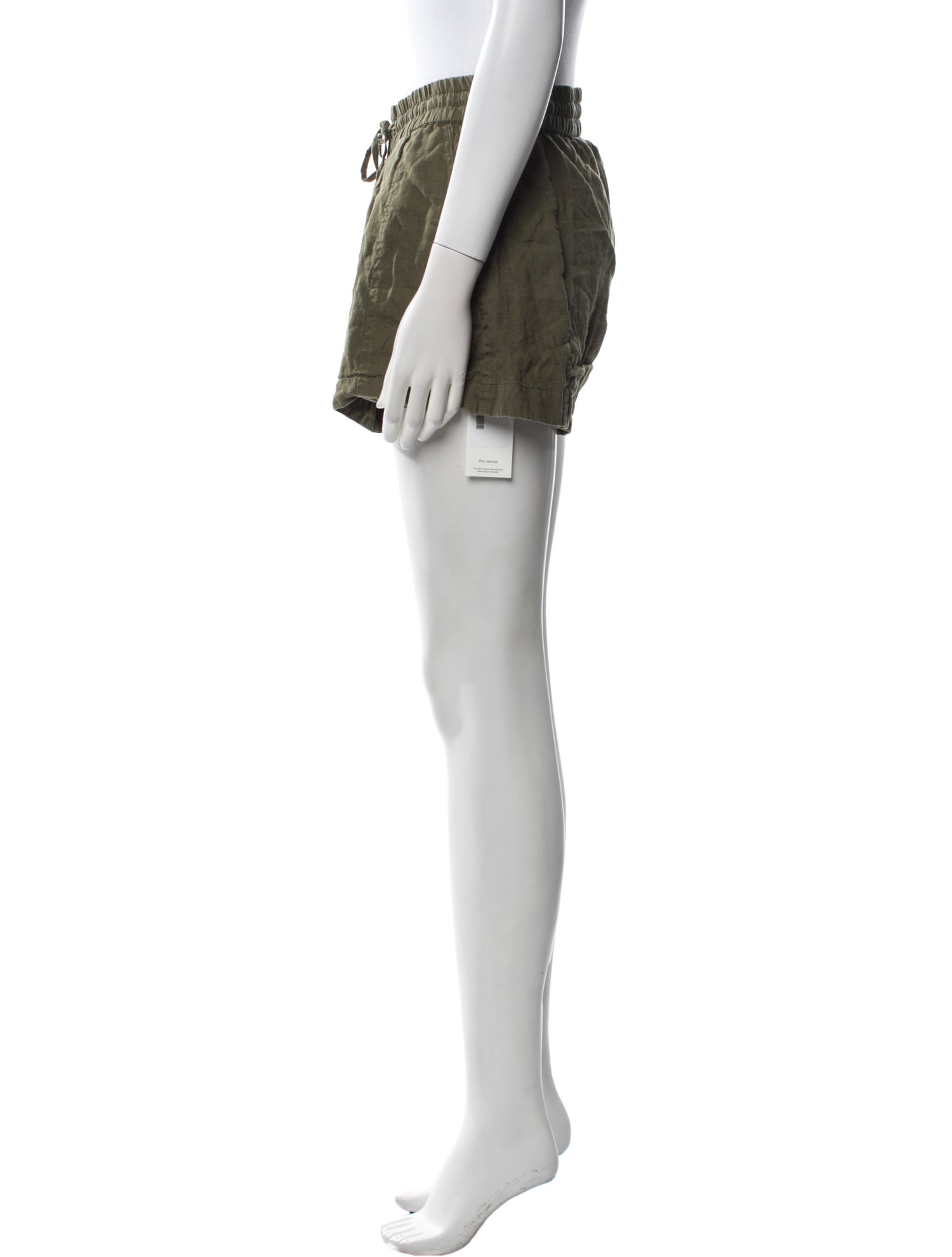 Apiece Apart Linen Mini Shorts